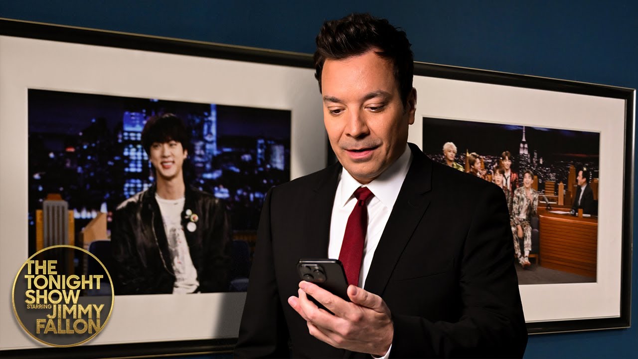 Jin Is Coming Back to The Tonight Show!