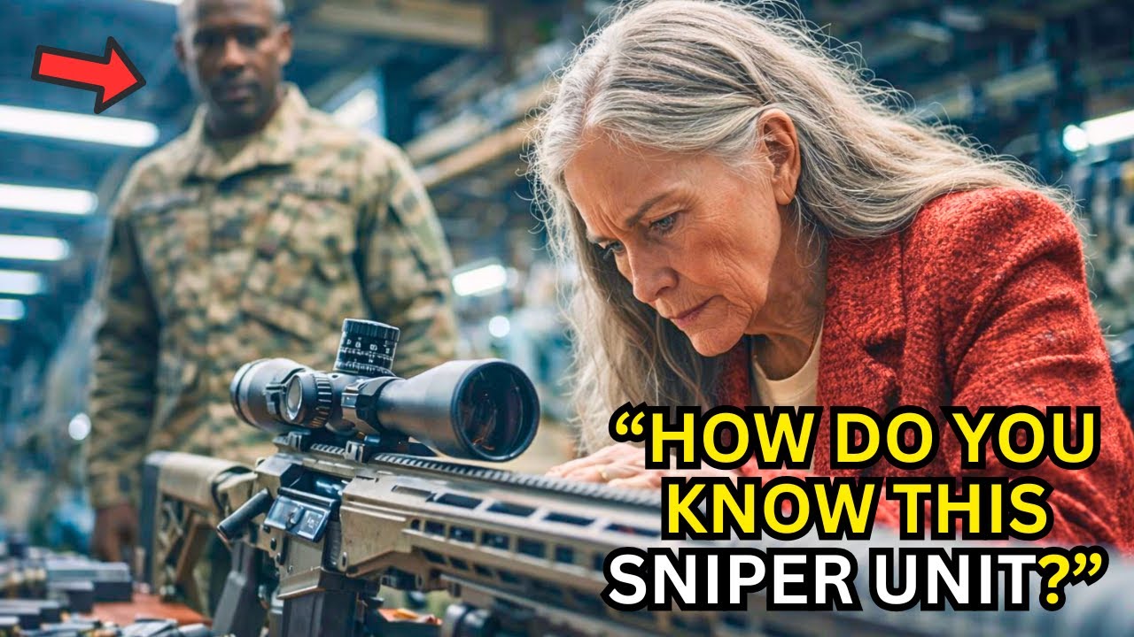 The General Walked by Her .50 Cal M82 Rifle — Then Froze After Seeing the Legendary Sniper Unit Pin