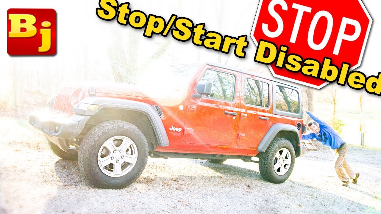 How to Disable the ESS - Auto Start Stop on a Jeep JL