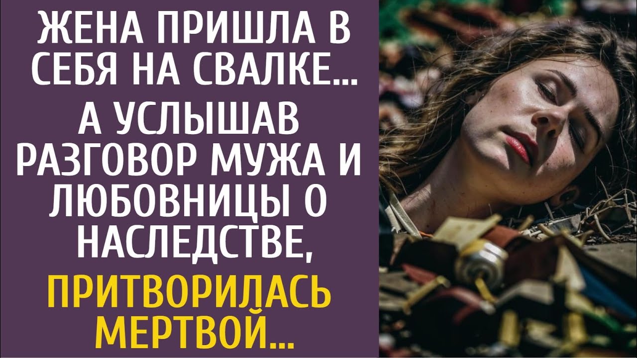 Жена пришла в себя на свалке… А услышав разговор мужа и любовницы о наследстве, притворилась мертвой