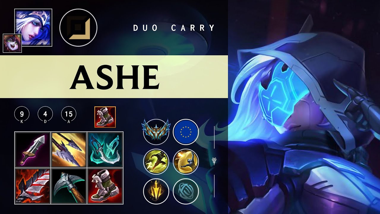 Ashe ADC vs Veigar - EUW Challenger Patch 26.01