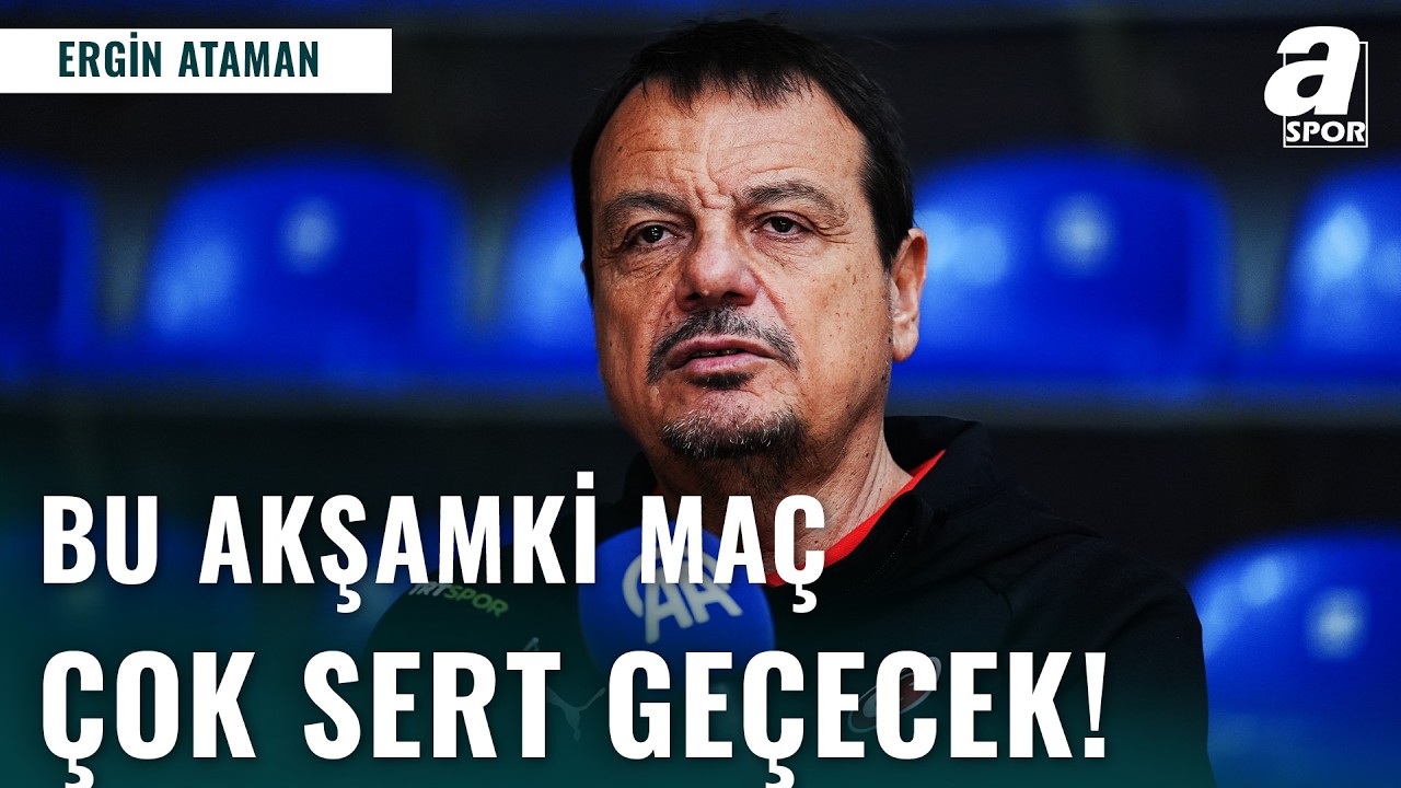 Ataman'dan Maç Öncesi Flaş Açıklama 