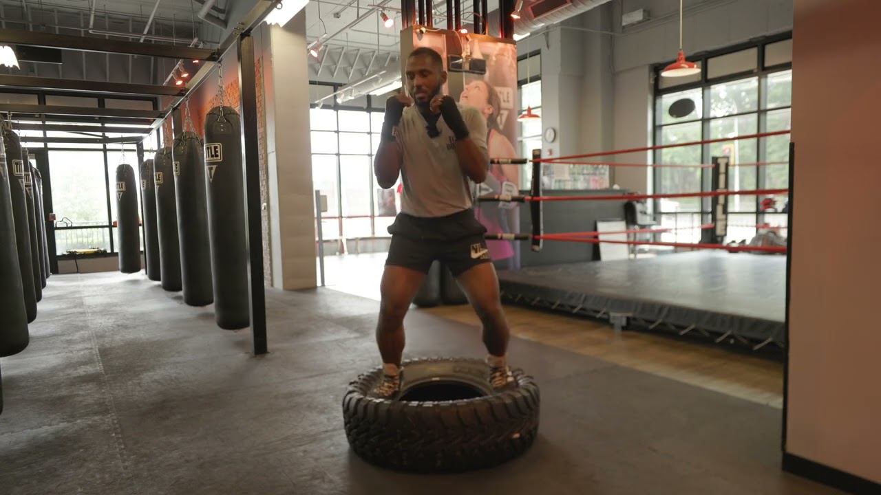 Improve Your Boxing Footwork with Tire Drills!