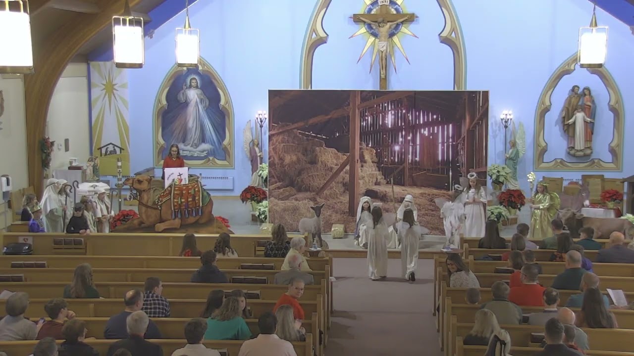 Christmas Eve Children's Mass. Wednesday Dec. 24, 2025.