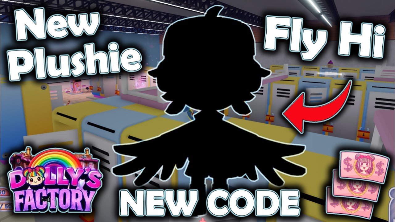 НОВЫЙ КОД | НОВАЯ ПЛЮШЕВАЯ ИГРУШКА (FLY HI) НОВЫЙ МАГАЗИН ДЕКСТЕРА Фабрика Долли Roblox