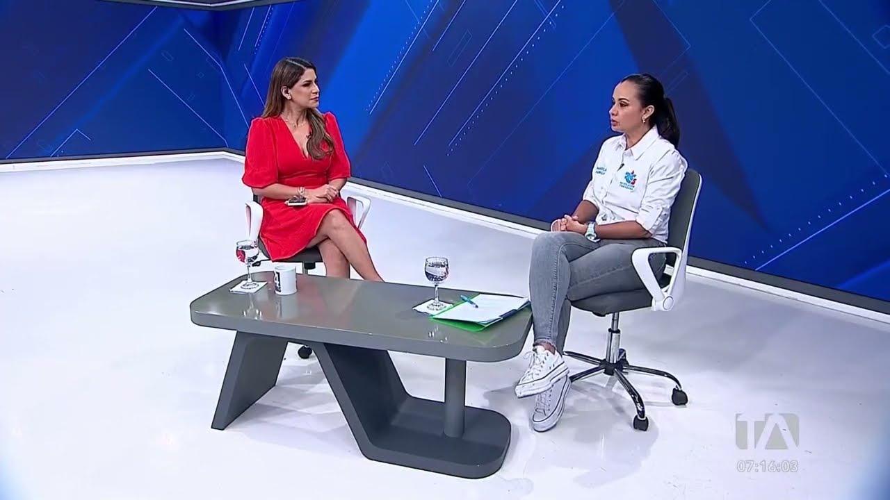 Entrevista a Marcela Aguiñaga prefecta electa del Guayas