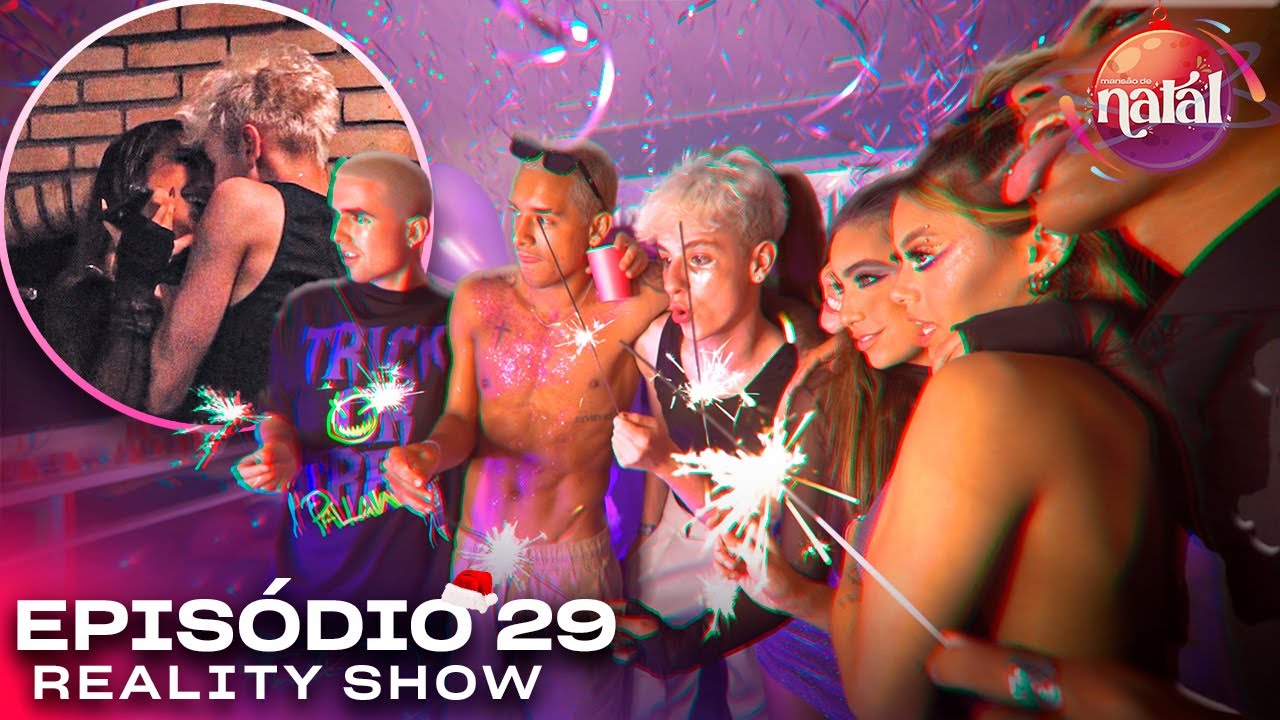 ELES GANHARAM A FESTA EUPHORIA E ROLARAM BEIJOS! (MANSÃO DE NATAL O REALITY) - Episódio 29