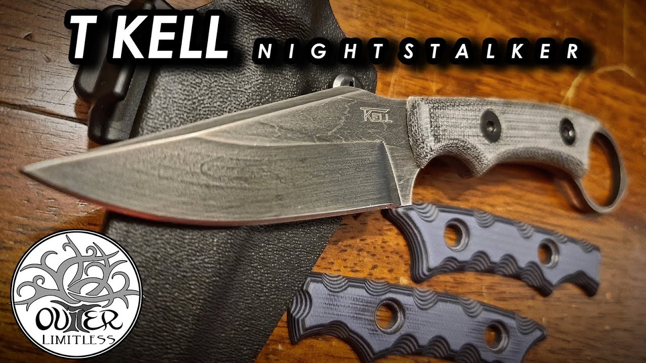 TKell Knives Night Stalker: Fantastic Quality...Self Defense and EDC!