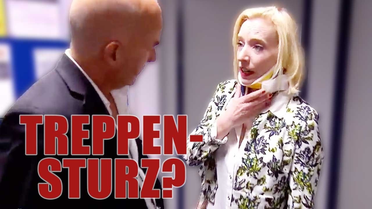 Treppe runtergesto&szlig;en! Wer wollte sich an fieser Vermieterin r&auml;chen? |2/2| Anw&auml;lte im Einsatz |SAT.1