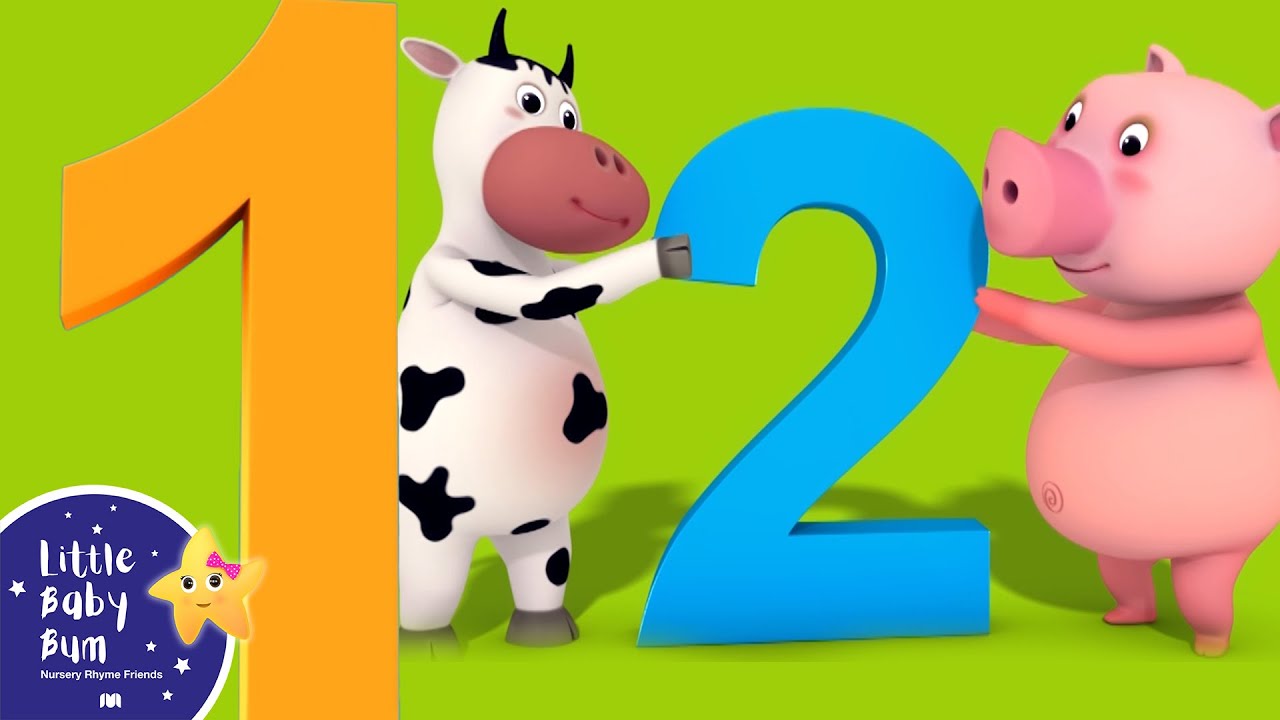 Number 1 and 2 Songs⭐Little Baby Bum - Nursery Rhymes for Kids | Baby Song 123