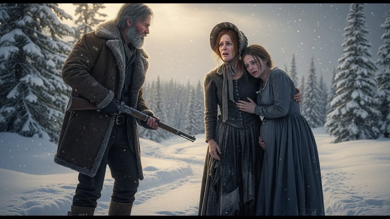 She Walked 3 Days Through Snow With Her Pregnant Dau.. Find This Lonely Mountain Man | Western Story