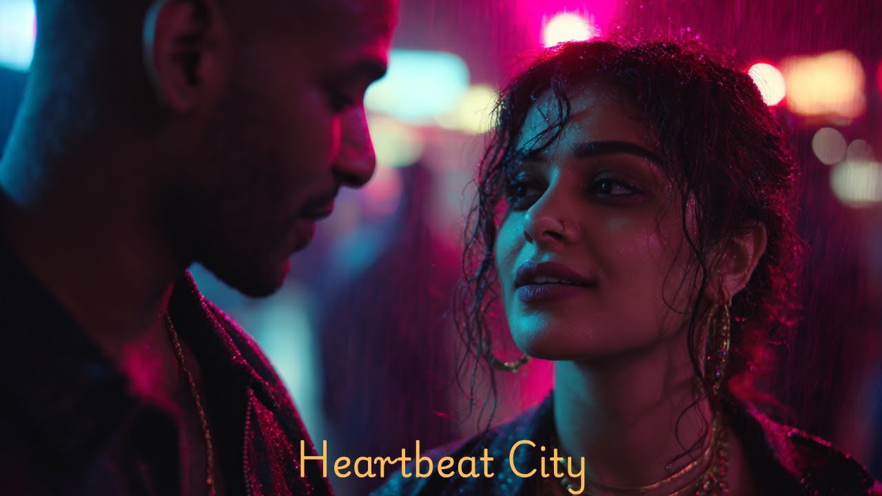 💓 Heartbeat City | English–Punjabi Romantic Rap Anthem 2025 | DilWave