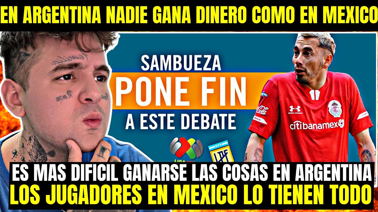 ARGENTINO EN MEXICO LOS JUGADORES LO TIENEN TODO FACIL 🇲🇽