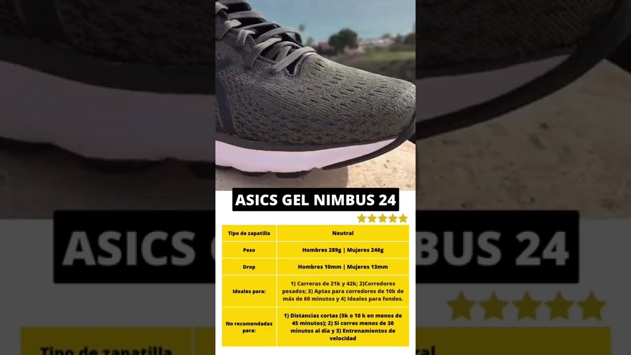 Asics Gel Nimbus 24 -Review [Zapatillas de running 2022]