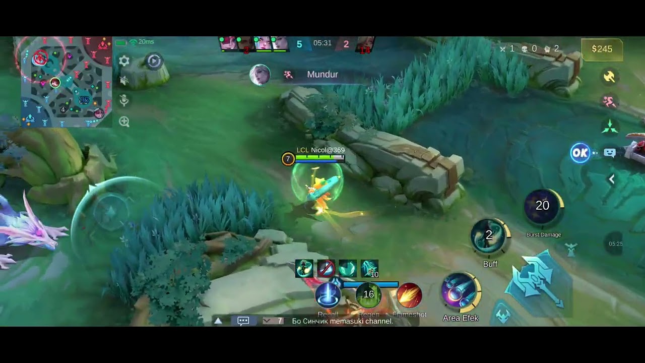 CHANG'E 4K MATCH GAGAL SAVAGE 🥺