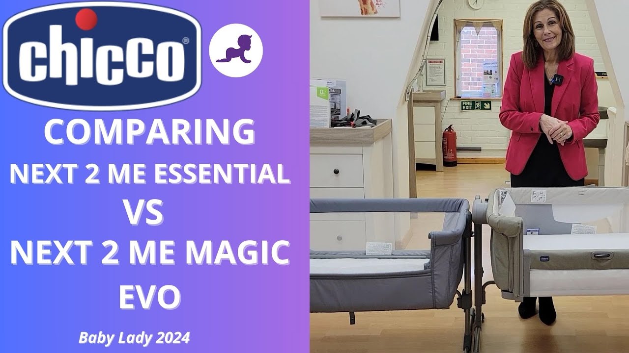 Сравнение Chicco Next2Me Essential и Next2Me Magic Evo | Baby Lady