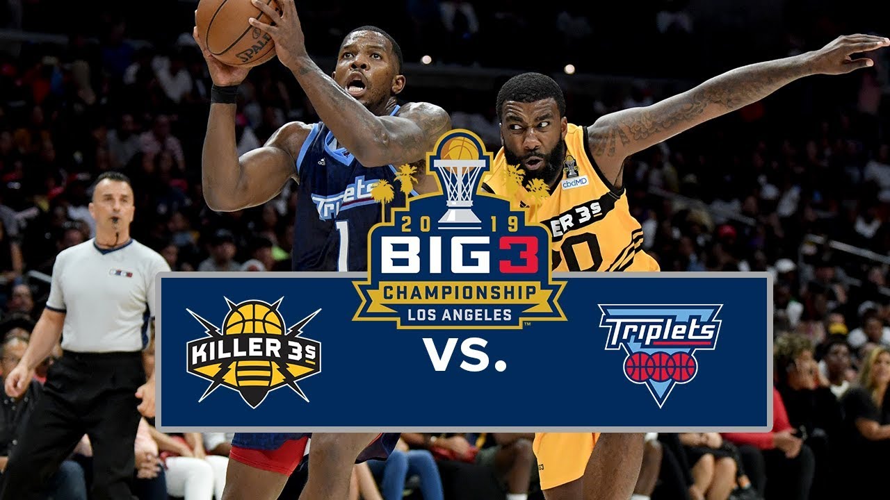 BIG3 Championship | Killer 3s vs Triplets | Full Game Cutdown