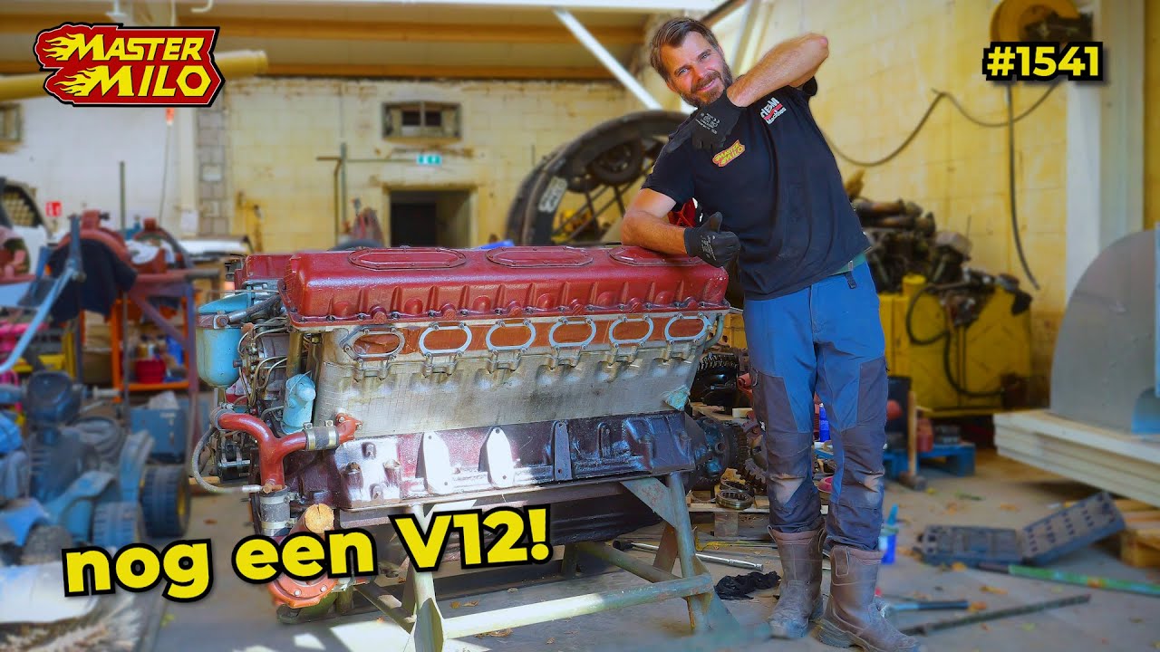 Wéér een nieuwe V12 38.8L motor ophalen! WAAROM?!?? #1541