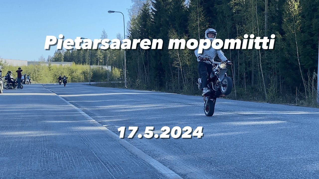 Pietarsaaren mopomiitti 17.5.2024 | Wildout ja Night Cruising