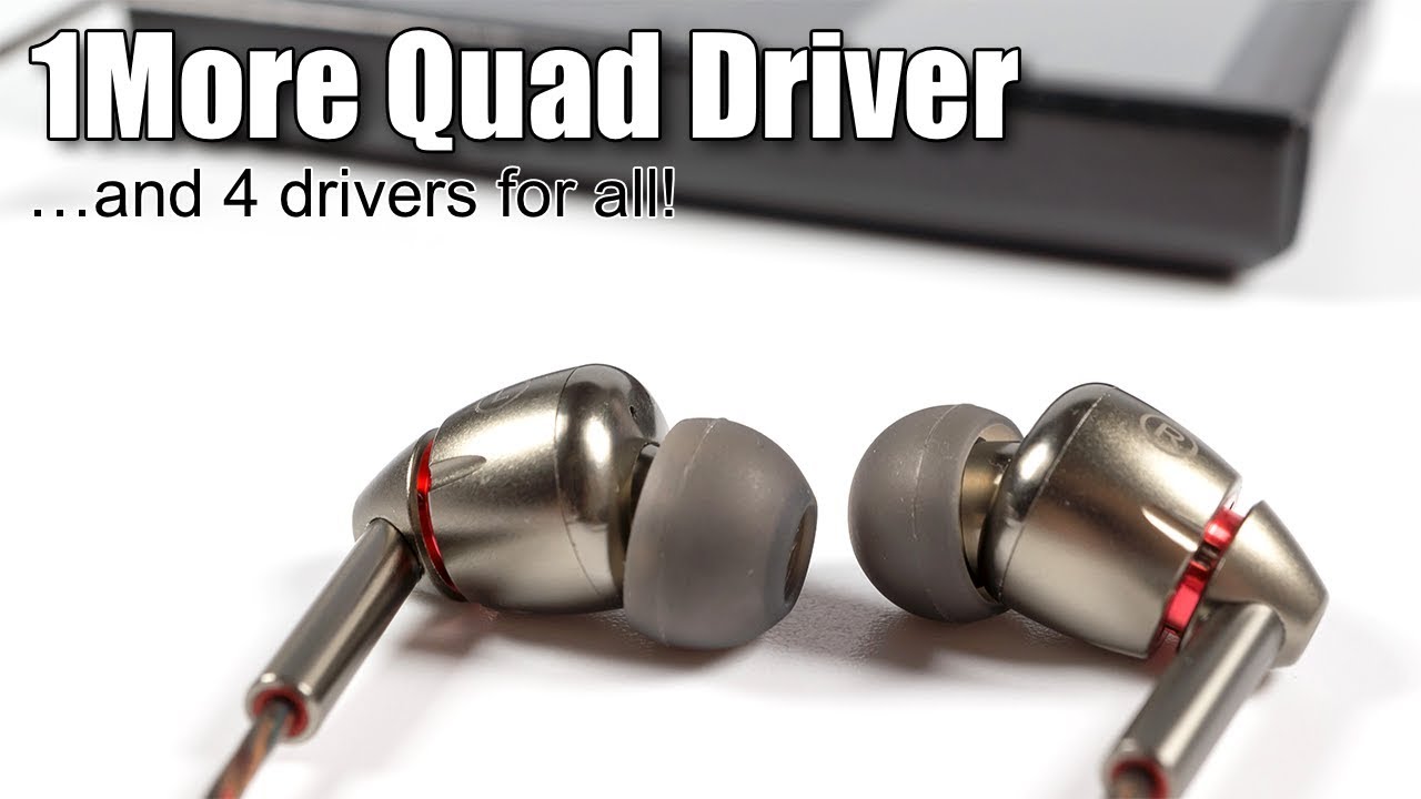 Обзор наушников 1More Quad Driver