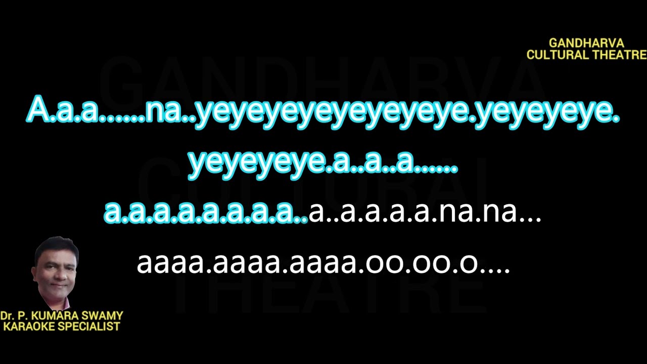 BHAVAYAMI PAADUMENTE ഭവാഹമി പാടുമിന്റെ ജീവനാഡികളിൽ MALAYALAM SAMPLE KARAOKE WITH ENGLISH LYRICS