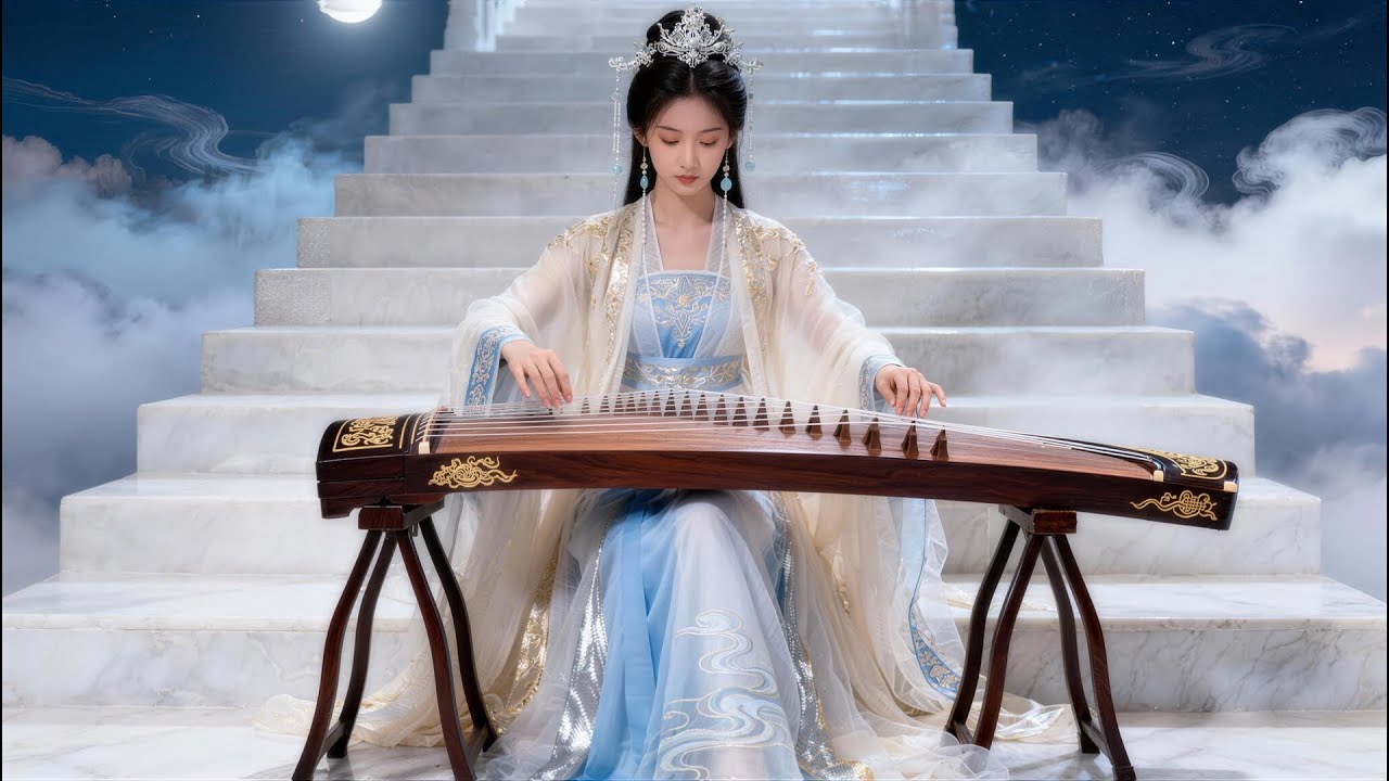 Quiet Night Meditation with Guzheng & Erhu | Calm Mind, Deep Relaxation, Peaceful Sleep