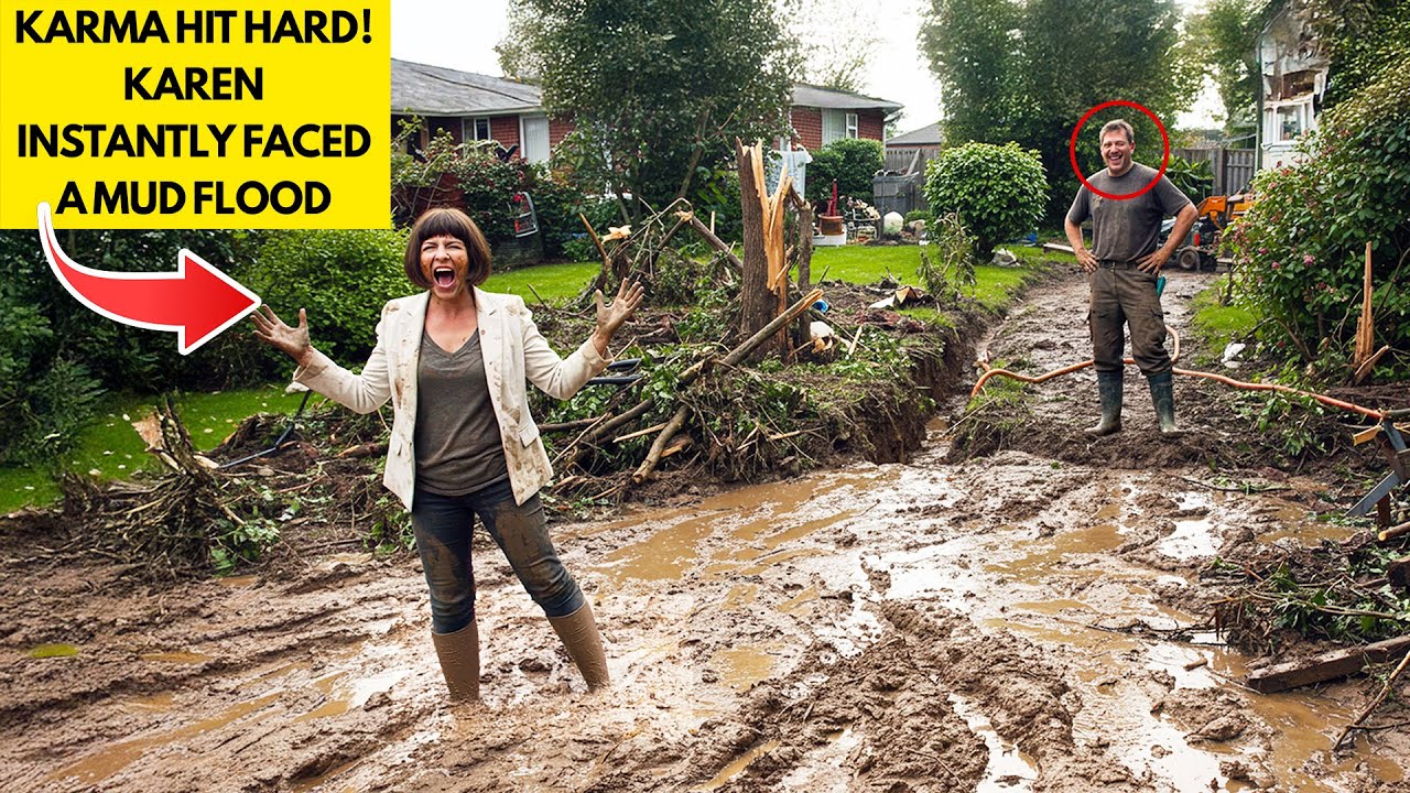 HOA Karen Bulldozed My Orchard Over “Child Safety,” So I Turned Her Yard into a Mudslide Nightmare!