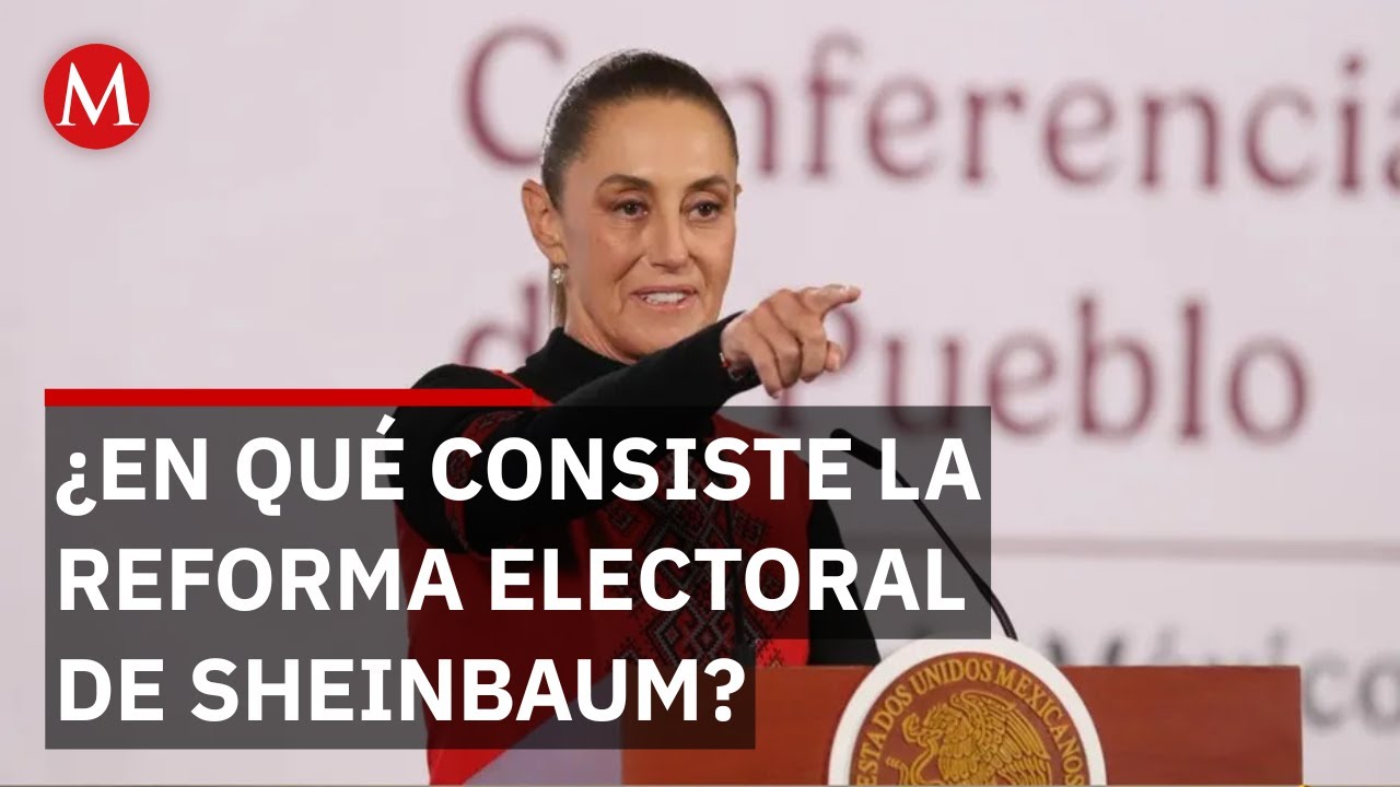 &ldquo;Reforzar&aacute; la democracia&rdquo;: Sheinbaum niega que el INE pierda su autonom&iacute;a
