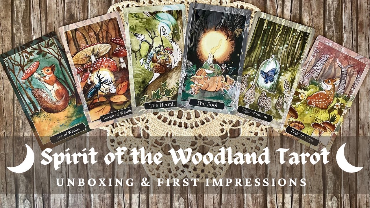 Spirit of the Woodland Tarot | Kickstarter Unboxing & First impressions walkthrough