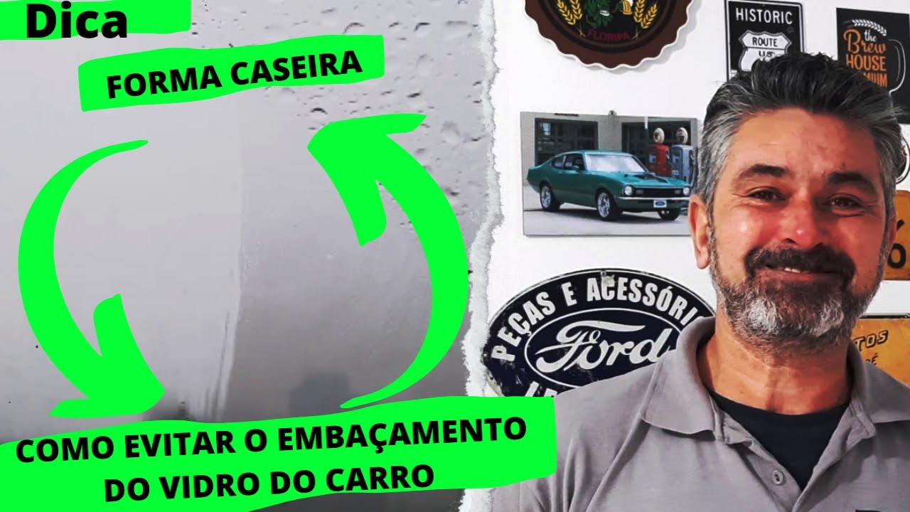 Vidro do Carro Embaçado. O que fazer?