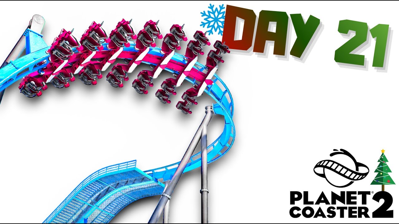 COASTER CALENDAR #21 - Wacky B&M Wing Coaster | Planet Coaster 2
