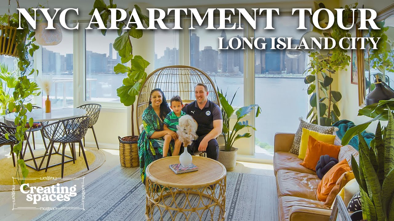 Inside a WATERFRONT Queens NYC Apartment | Emily Auffrey