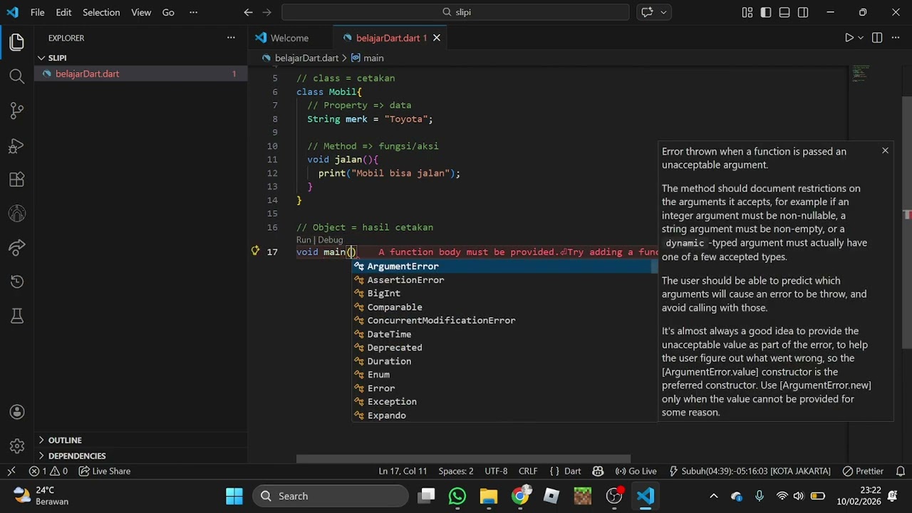 Object Oriented Programming