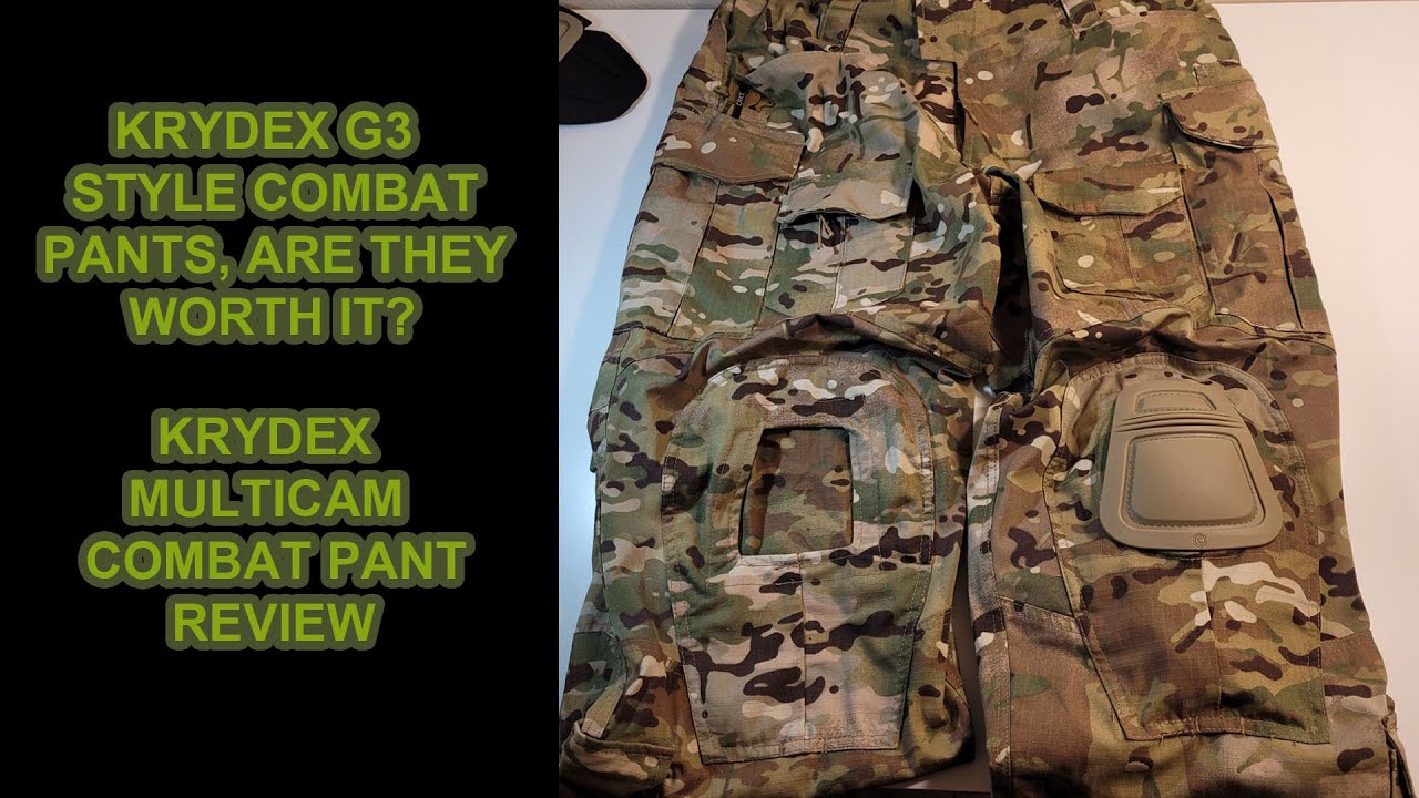 Krydex G3 style Airsoft Combat Pants, Review