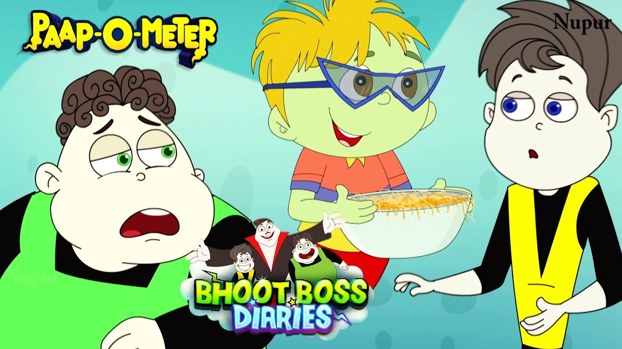 Bob ने किया Thakela Pakela को परेशान | Paap-O-Meter | Bhoot Boss Cartoon | Best Moral Stories