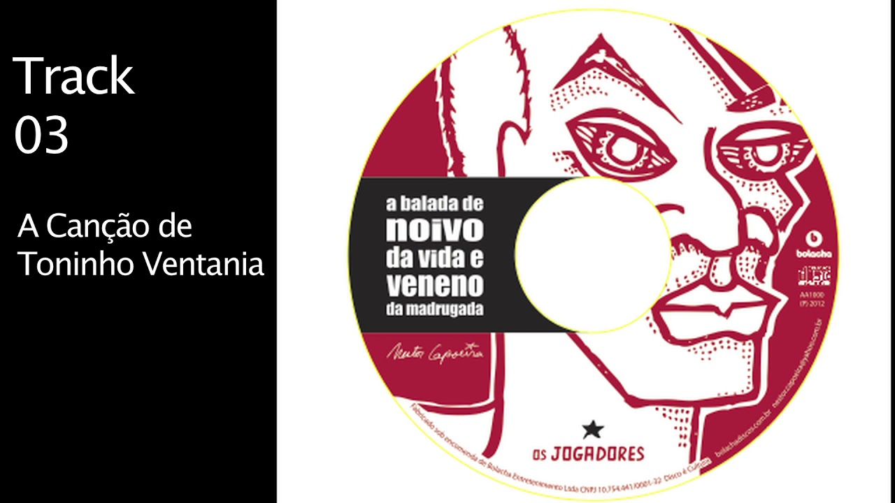 CD A Balada de Noivo da Vida e Veneno da Madrugada - Nestor Capoeira
