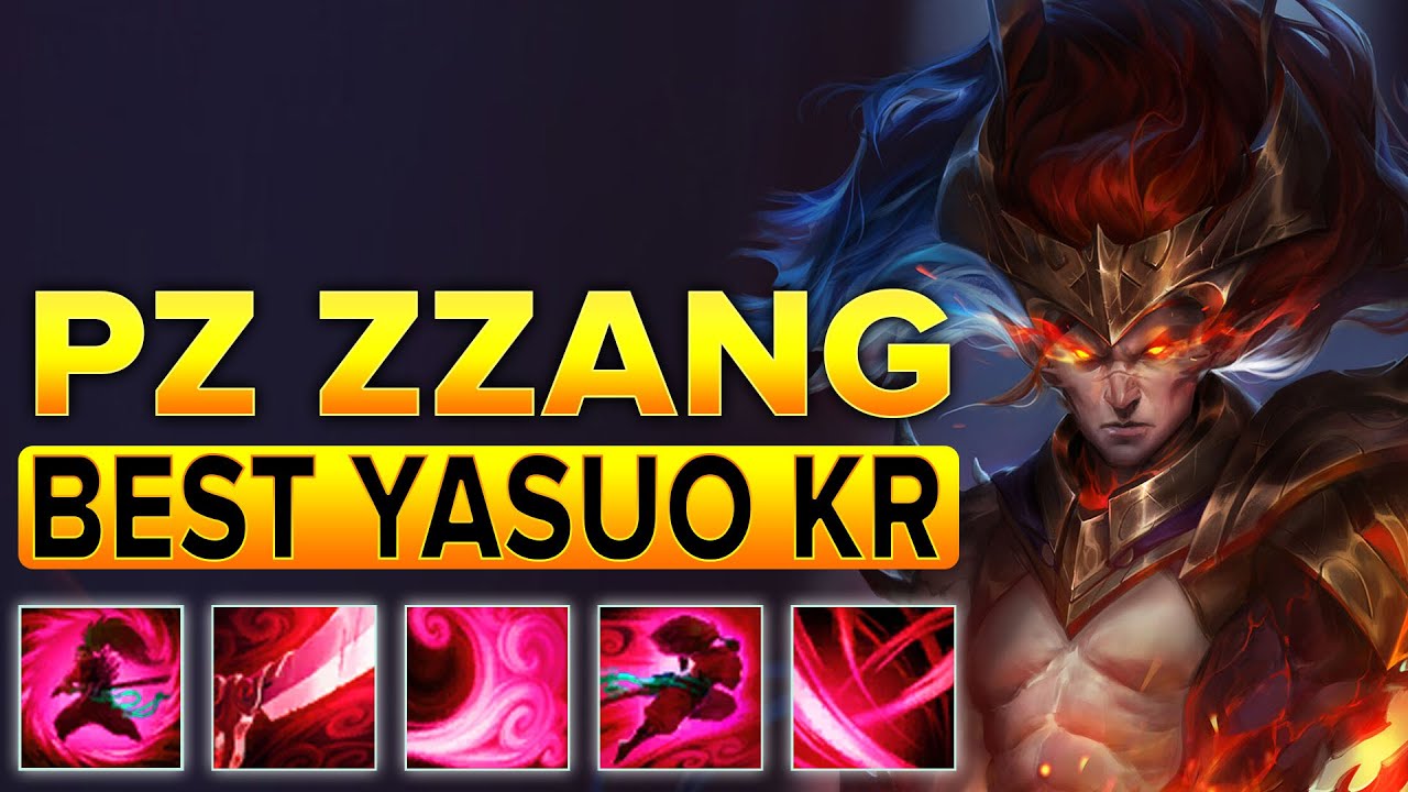 Pz ZZang - Best Yasuo Korea - 프제짱 Challenger Yasuo Main