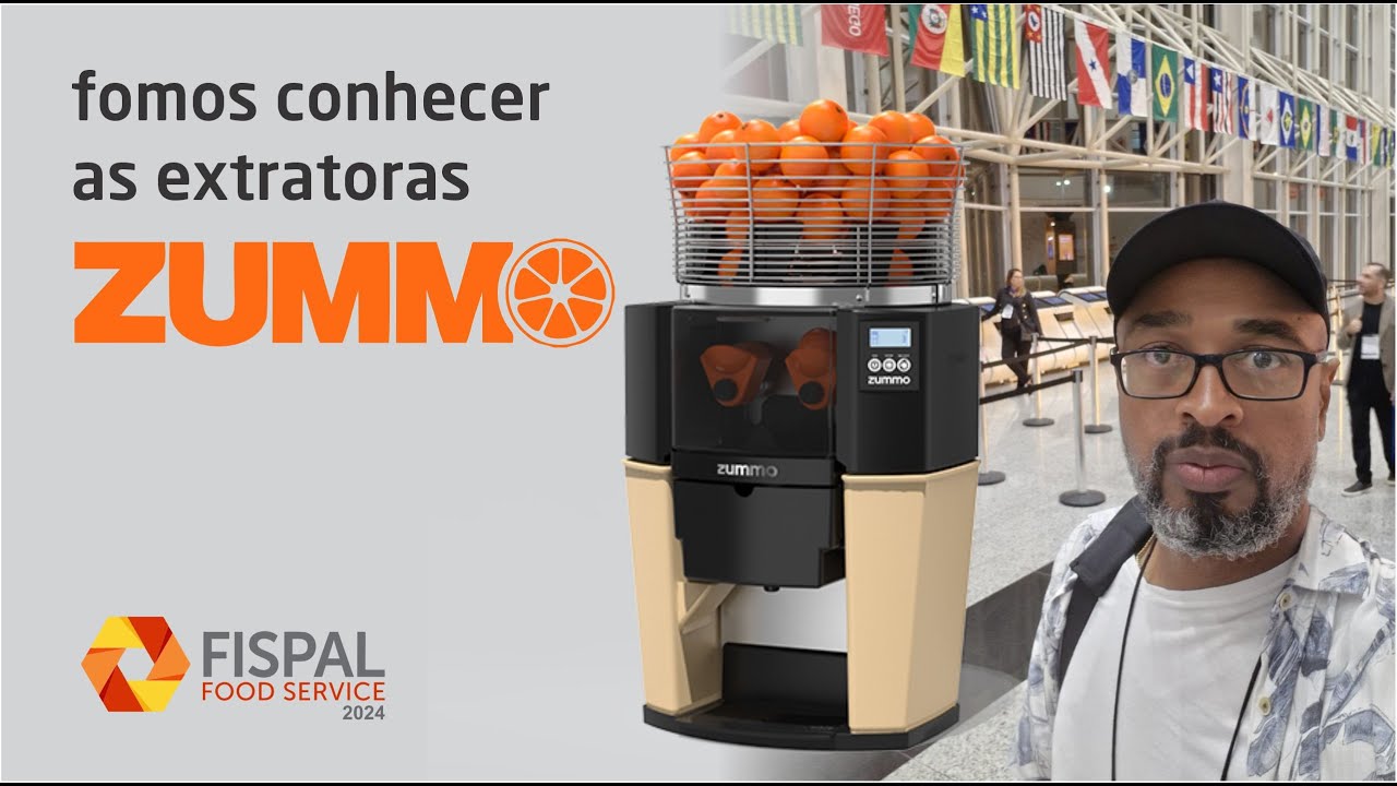 Máquina de Suco ZUMMO, fui conhecer! #laranja