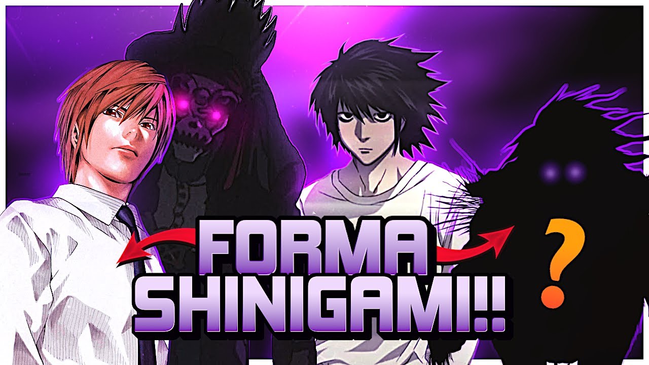 REVELADO A FORMA SHINIGAMI DOS HUMANOS DE DEATH NOTE!!!