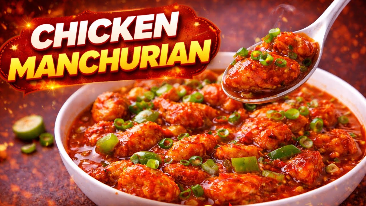 Restaurant Style Chicken Manchurian at Home 😍