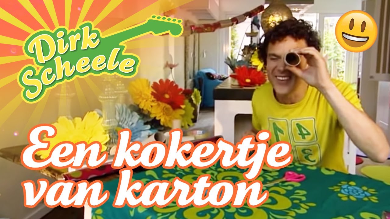 Dirk Scheele - Een kokertje van karton | Huis-, tuin- en keukenavonturen