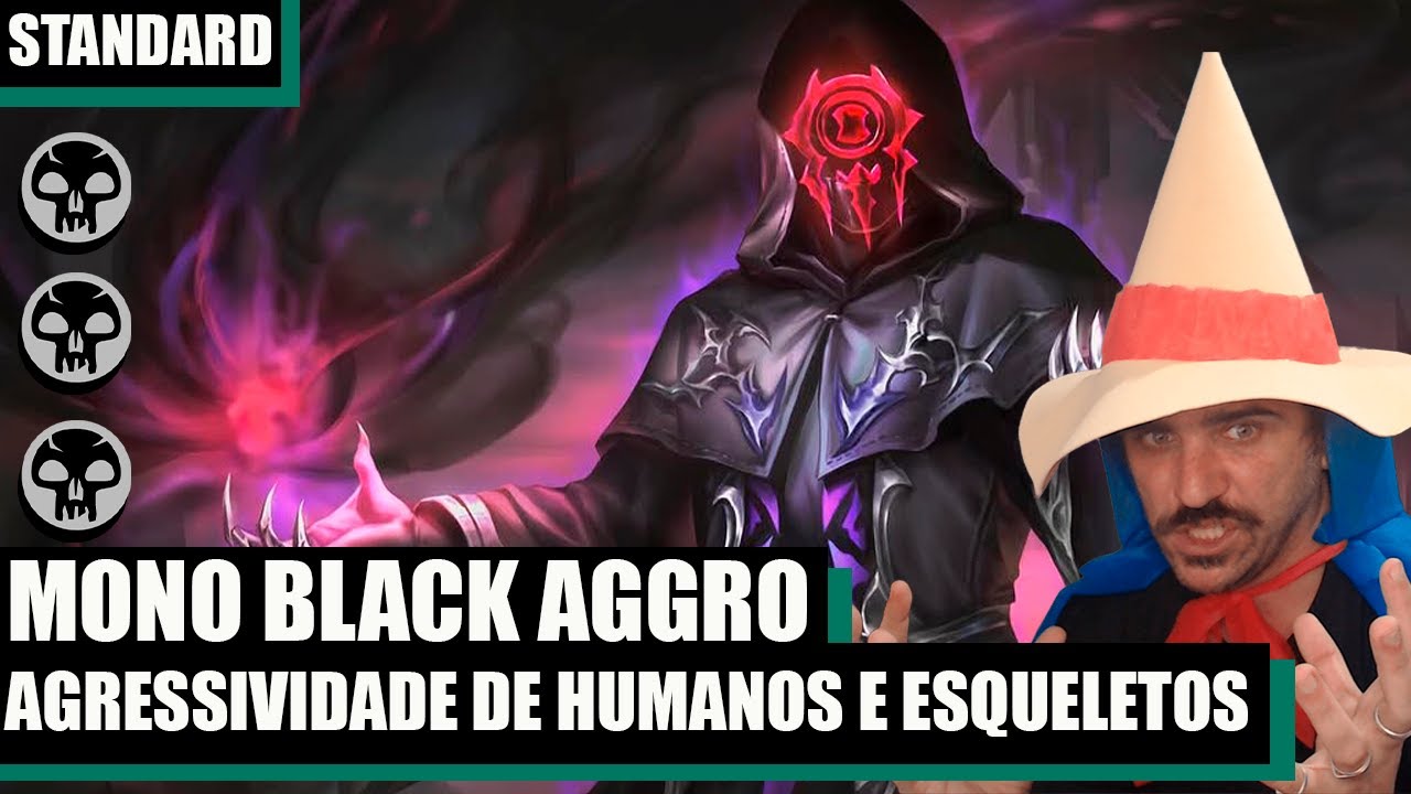 MONO BLACK ANTI ROTAÇÃO DESTRUINDO NO DIAMANTE  - Mono Black Aggro Rotation Proof - MTG STANDARD FF