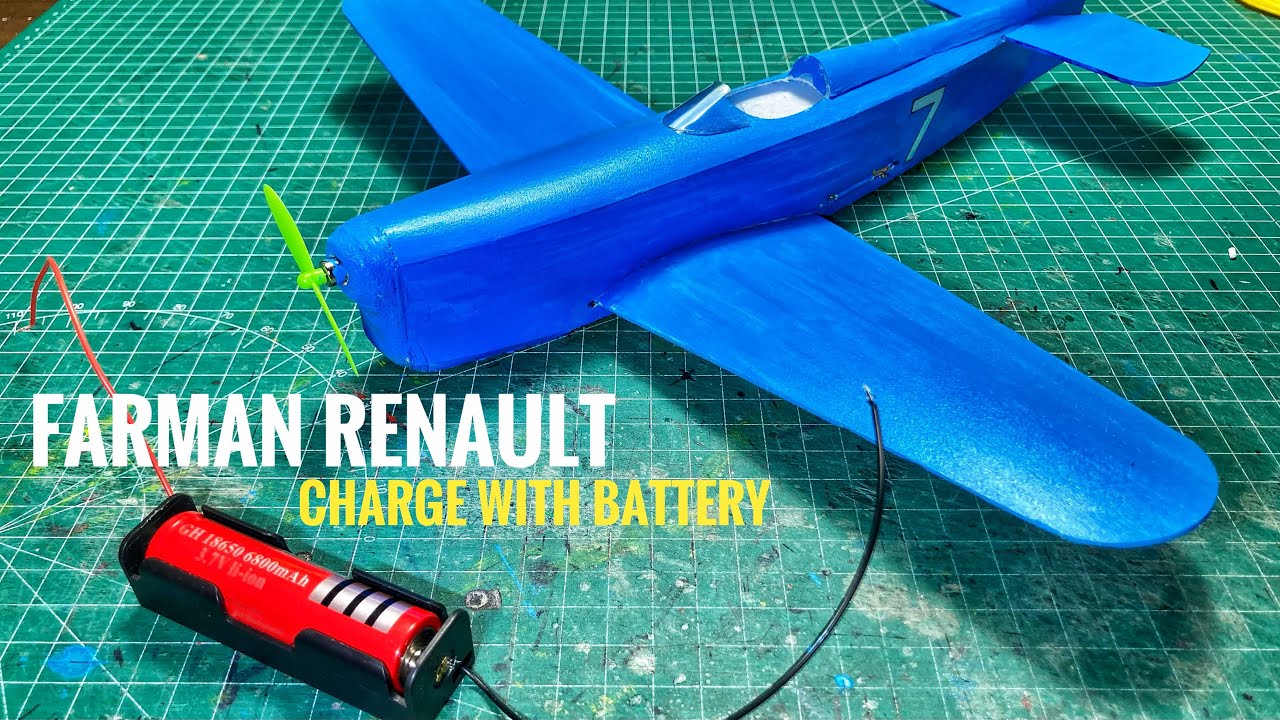 FARMAN RENAULT F380 Speed Racer Super Capacitor Powered