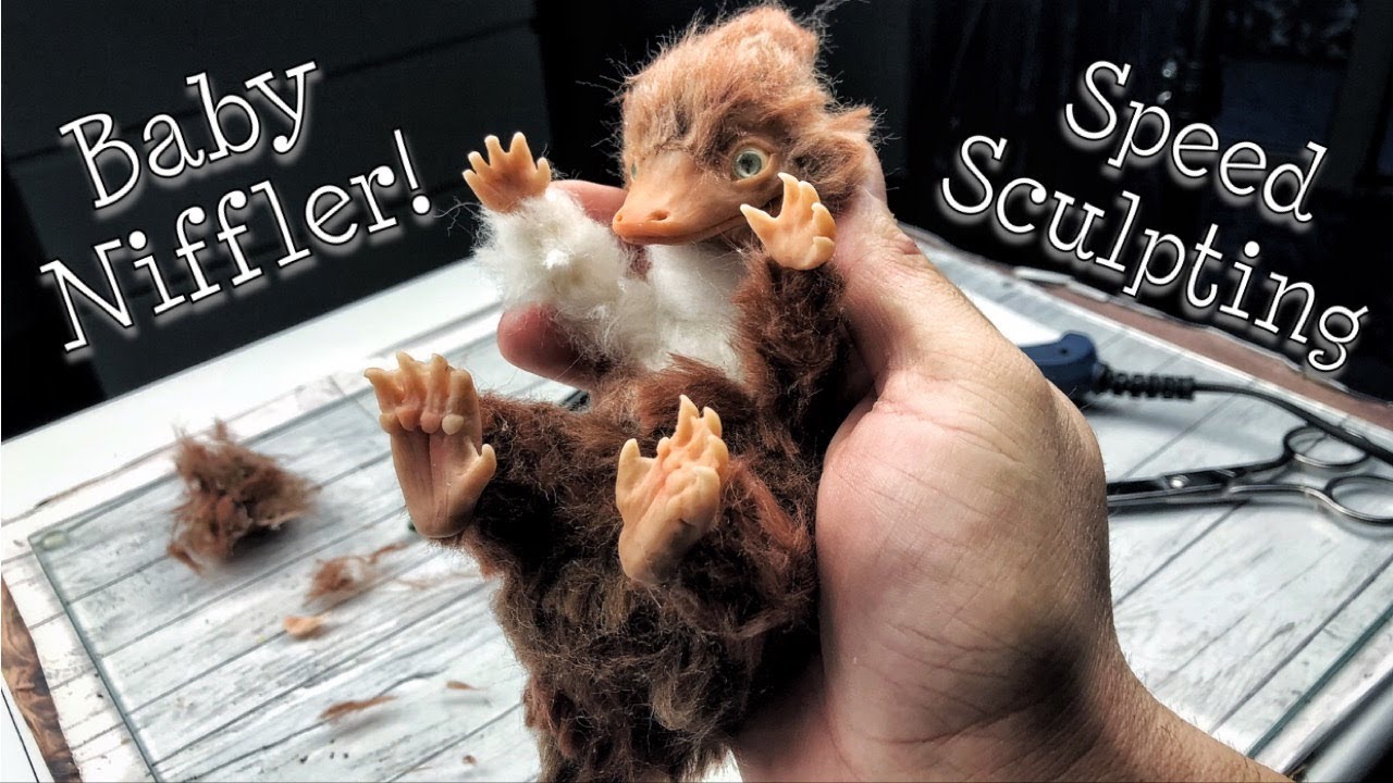 Animali Fantastici I Crimini di Grindelwald - Baby Snaso Speed Sculpting Polymer Clay Tutorial
