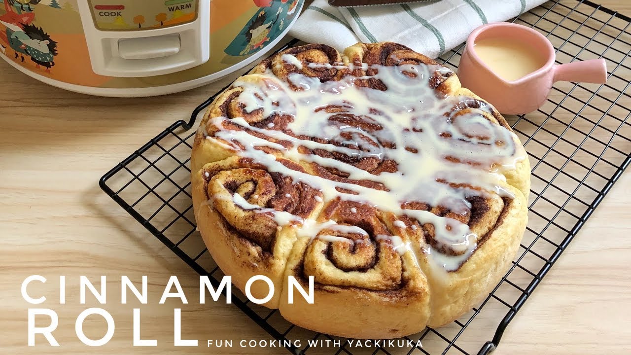 BIKIN CINNAMON ROLL PAKE RICE COOKER??? * CINNAMON ROLL RECIPE