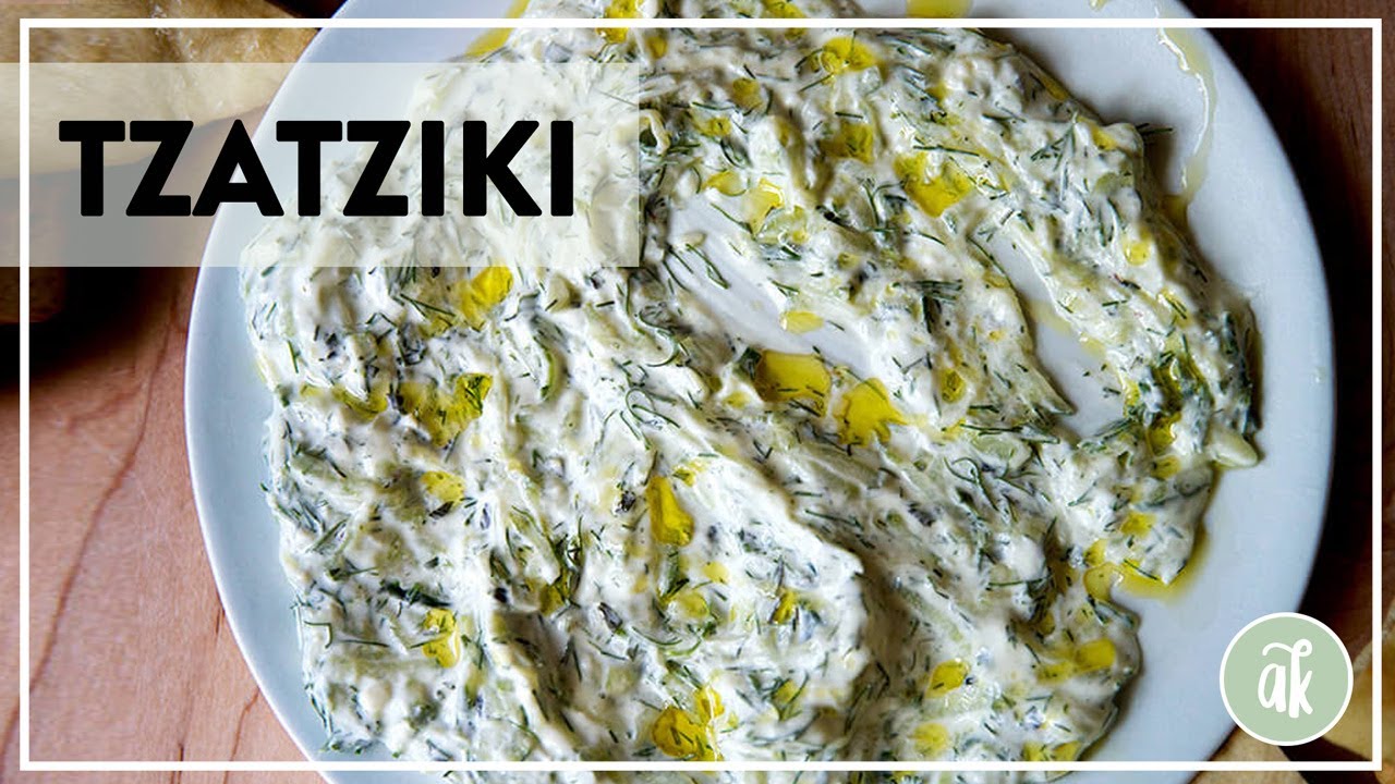 Tzatziki (Greek, Cucumber-Yogurt Sauce)