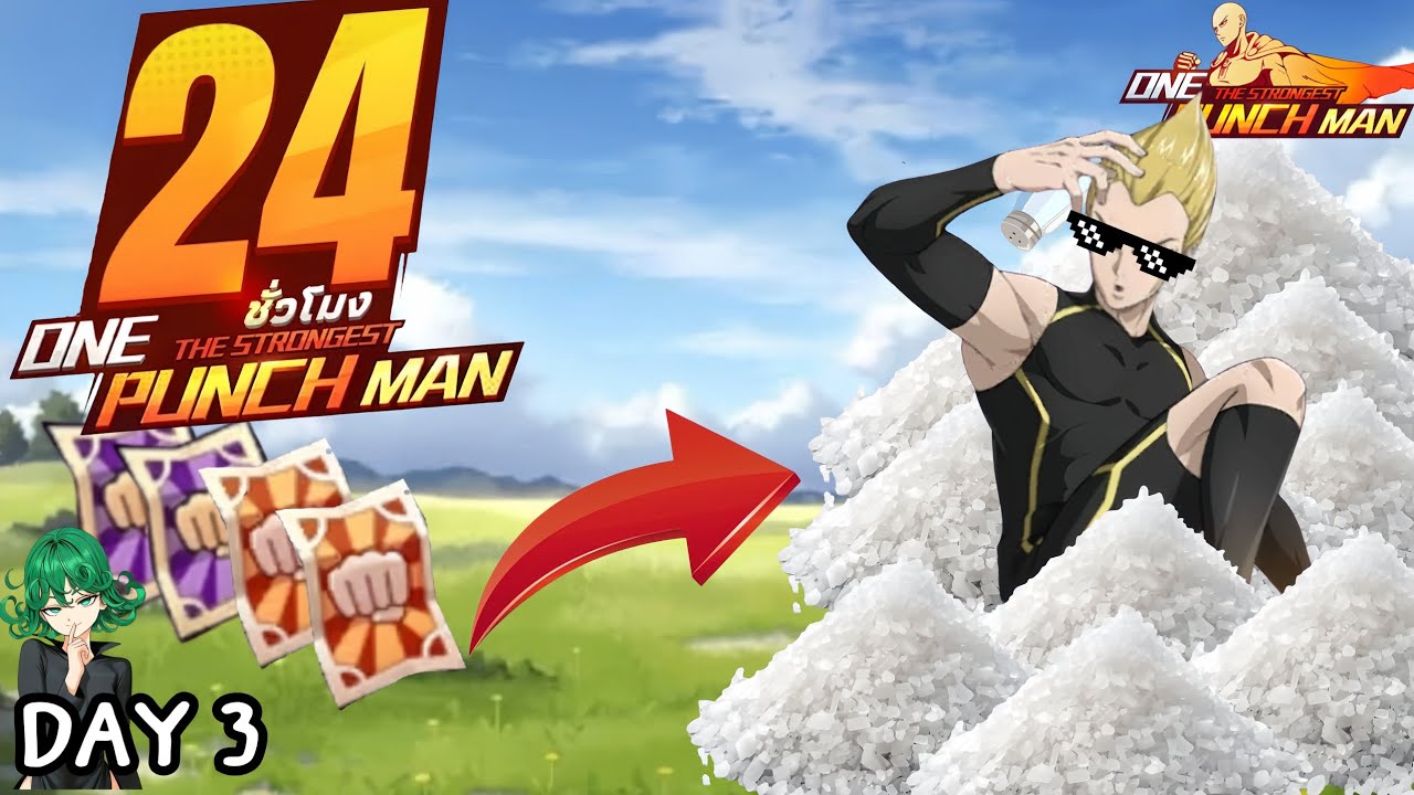 Ep.3  แม็กสายฟ้าตัวกาก!! ONE PUNCH MAN: The Strongest 