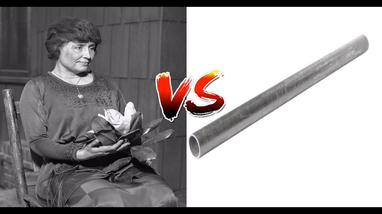 EPIC RAP BATTLE: Helen Keller VS. Falling Metal Pipe