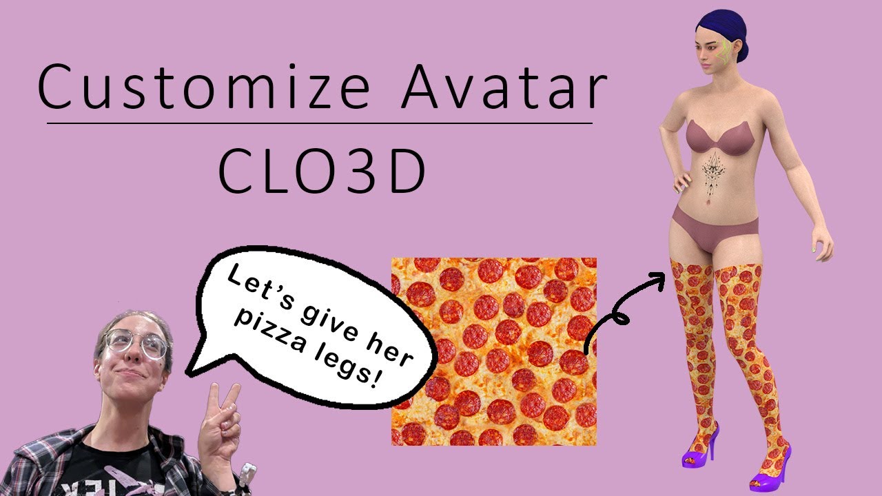 Customize an Avatar in CLO3D