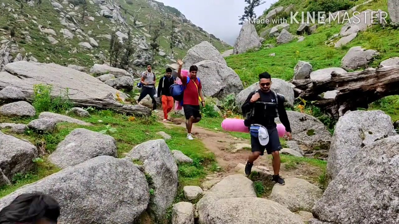Trek to kareri lake Dharamsala #himachal pradesh